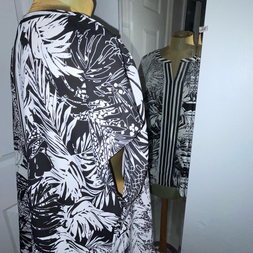 Black and White Print